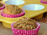 Whole Grain Pumpkin Spice Butternut Squash Muffins