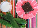 Whole Wheat Frosted Zucchini Brownies
