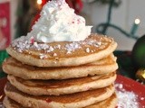 Whole Wheat Peppermint Pancakes