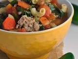 Zesty Italian Soup + Weekly Menu