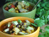 Zucchini and Corn Chili + Weekly Menu