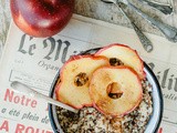 Apple quinoa porridge