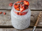 Chia Pudding With Almond Milk & Cinnamon