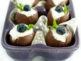 Easter Eggs with White Chocolate Mousse