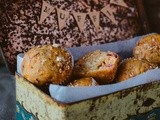 Healthy Pumpkin & Cranberry Muffins