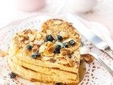 Oatmeal & Almond Love Pancakes
