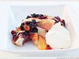 Peach & Blueberry Cobbler