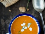 Sweet Potato & Roasted Pepper Soup