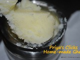 Ghee or Clarified Butter Recipe, How to make ghee at home