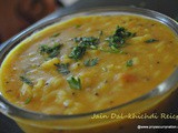 Jain dal Khichdi recipe,how to make dal khichadi without garlic-onion