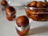 Mava Gulab jamun recipe, how to make gulab jamun with khoya/mava