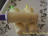 Mava Kulfi using condensed milk recipe,how to make basic mava kulfi at home