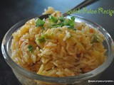 Quick and easy pressure cooker pulao recipe, how to make tiffin pulao