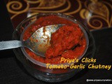 Tomato Chutney Recipe,how to make tomato-garlic chutney