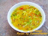 Toor Dal Rasam Recipe , how to make Tuvaram Parippu Rasam