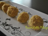 Besan Ladoo Recipe,how to make Besan ke Laddu at home,Easy Diwali sweet recipe