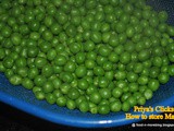 How to Preserve Green peas | How to Store matar | How to Make Frozen Matar