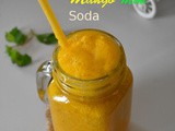 Mango mint soda recipe , mango mint sparkling water recipe