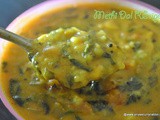 Methi dal fry Recipe,how to make methi dal