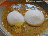 Mixed vegetable sambar recipe, how to make south indian sambar at home