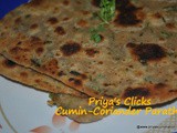 Recipe : Cumin Coriander Paratha | how to make dhaniya paratha,kothimbir paratha