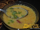 Recipe : Gujarati Kadhi / How to make kadhi in gujarati style