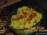 Recipe : Moong Dal Khichdi | how to make yellow gujrati khichadi