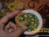 Recipe : Panipuri | how to make golgappas