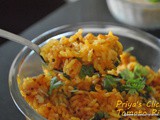 South Indian Tomato Rice, how to make tomato rice