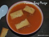Tomato soup recipe,how to make tomato soup at home ,restaurant style soup