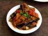 Achari Baingan/Eggplant with Pickled Spices