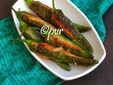 Barith Marchavangun/Kashmiri Stuffed Chillies -  Jammu & Kashmir Special