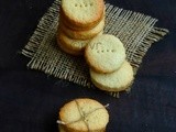 Biscuit Sablés/Eggless French Shortbread Biscuits