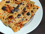 Black Bean Stuffed Paratha