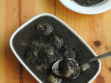 Black Sesame Sticky Rice Balls/TangYuan