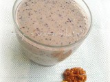 Blueberry,Oats & Walnut Smoothie