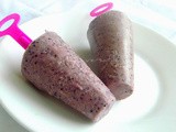 Blueberry & Yogurt Cheese Pops