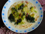 Broccoli in Spicy White Sauce