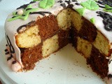 Checkerboard Cake