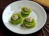 Cheesy Kiwi Canapes