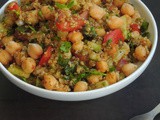 Chickpeas Quinoa Tabbouleh/Vegan Chickpeas Quinoa Tabbouleh Salad