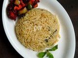 Coconut Pulao/White Pulao