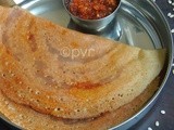 Crispy Barley Dosa/Barley Dosai