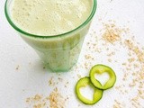 Cucumber,Walnut & Oats Smoothie