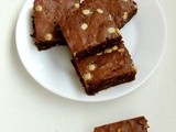 Double Chocolate Zucchini Brownies