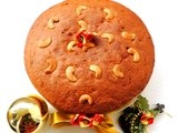 Eggless Christmas Fruit Cake