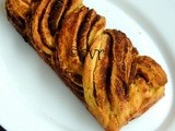 Eggless Cinnamon Swirl Brioche