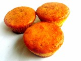 Eggless Lowfat Pumpkin & Dates Muffins