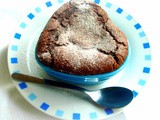 Eggless Molten Lava Cake