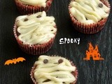 Eggless Mummy Cupcakes